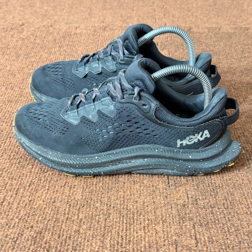 Hoka Kawana 2 Womens 7.5 Black Gym Shoes Speckled Running Shoes 1147913 Bblc C+ View 4